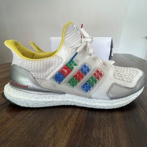 ORIGINAL PACKAGING AND PIECES - adidas UltraBoost DNA x Lego White -sz11